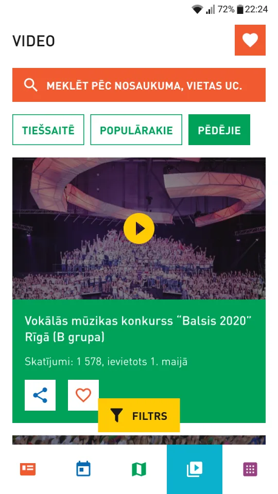 Video section